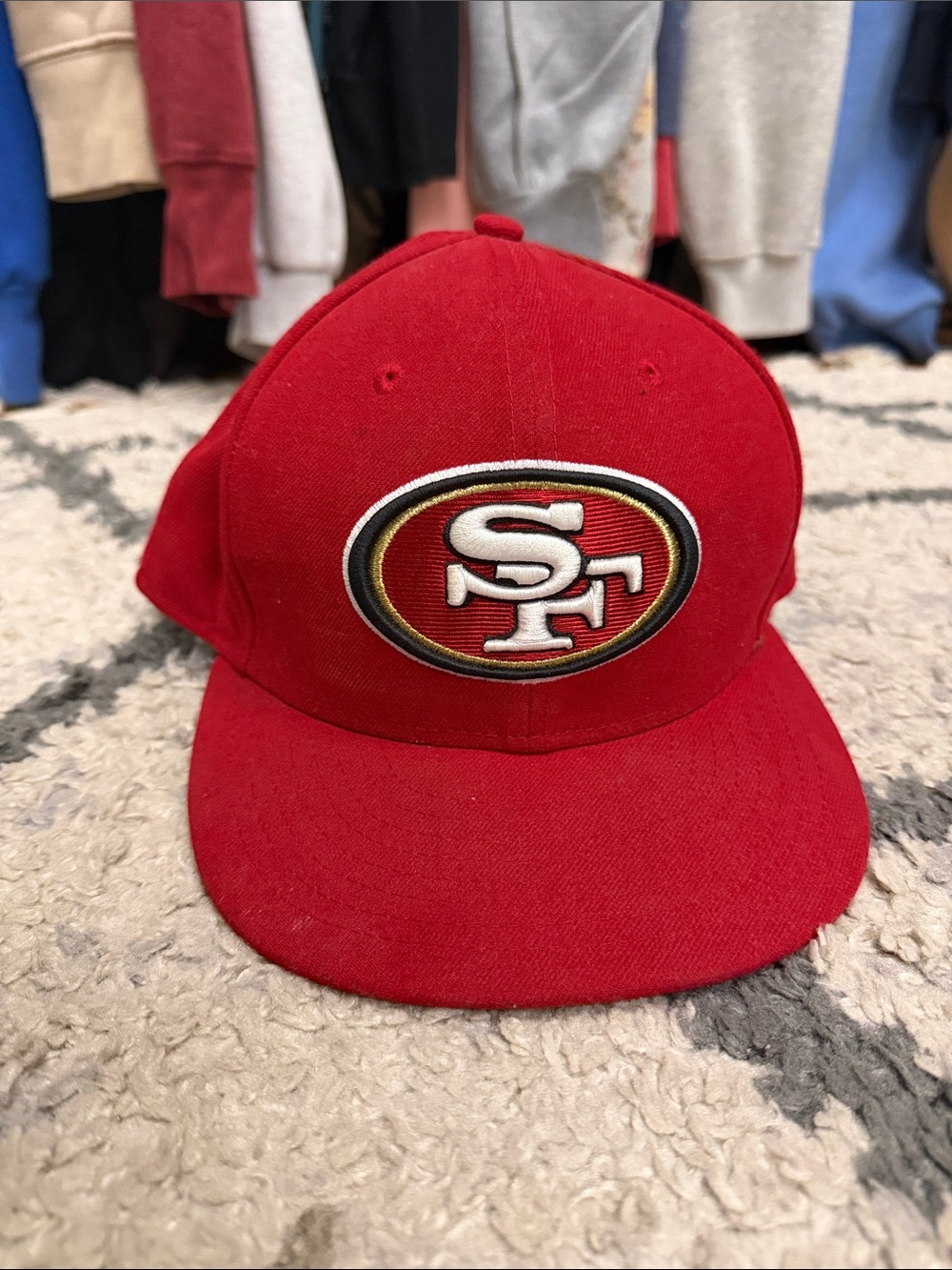San Francisco Red Team Logo Cap